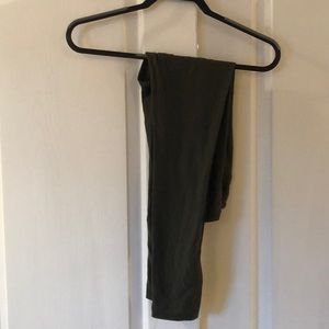 Lula Roe one size Olive Green legging